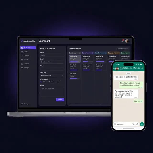 Captación y cualificación de leads 24/7