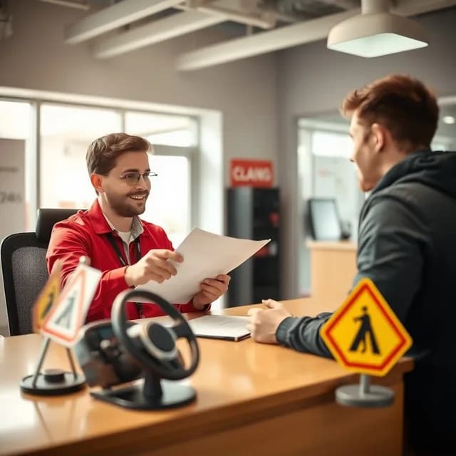 WhatsApp AI chatbot for driving schools